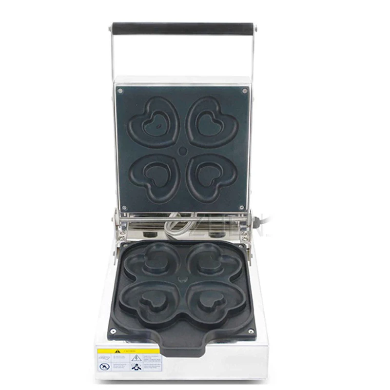 

Electric Bread Ring Baking Sheet Krispy Heart-Shaped Scones Appliances Desktop Donut Machine Non Stick Pan Commercial 220V/110V