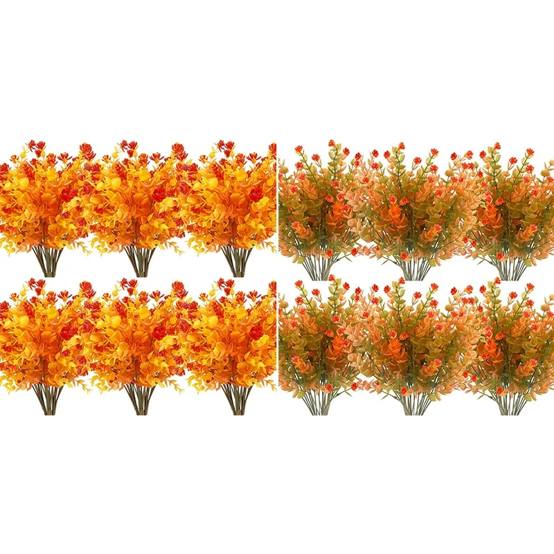 Искусственные цветы устойчивые к растениям на открытом воздухе Кукурузные