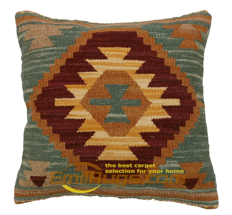 Роскошный чехол для подушки Kilim ручная работа шерстяное украшение дома | Дом и сад
