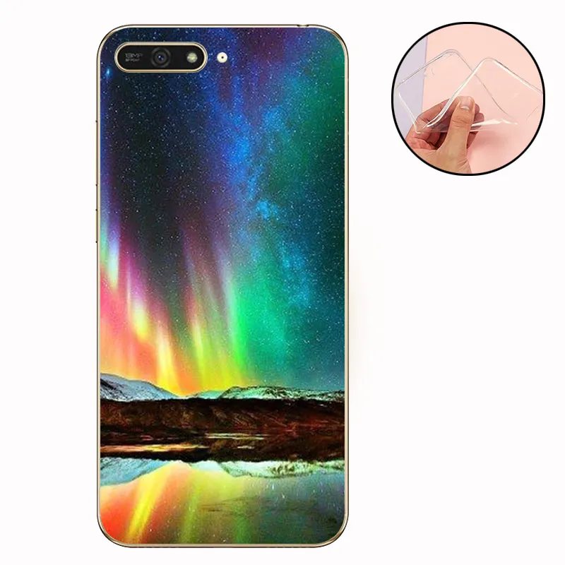 EWBJG22 CROWNPRO 5," для Huawei Y6, силиконовый чехол для Huawei Y6 PRIME, милые Чехлы, ТПУ защитный чехол Y 6 Prime Coque - Цвет: EWBJG22