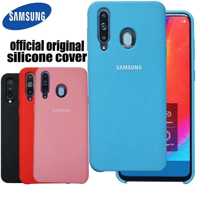 Чехол для Samsung A50 Оригинальный жидкий силиконовый мягкий защитный чехол Galaxy A70 A30