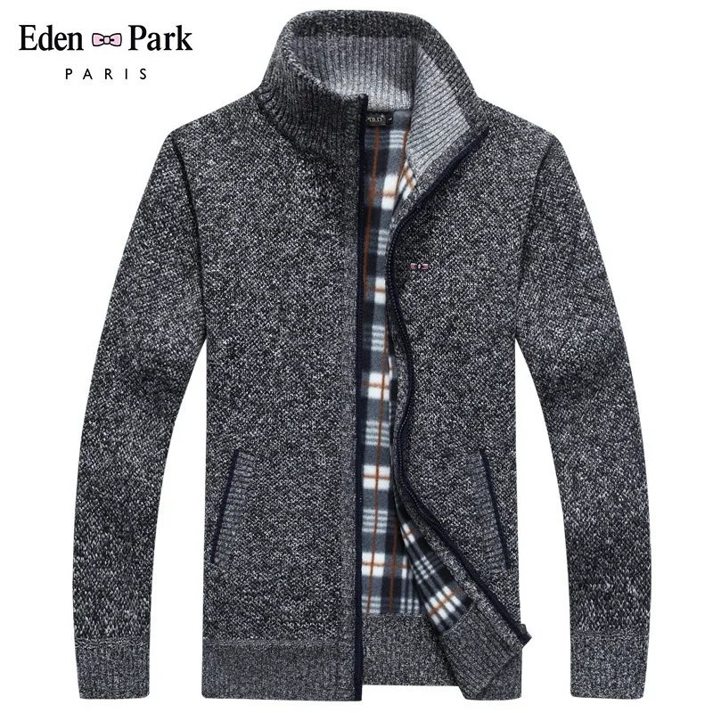 Eden Park Кардиган с вышивкой мужские толстовки одежда модные толстовки мужские повседневные толстовки Толстовка флисовая толстовка на молнии 8 цветов