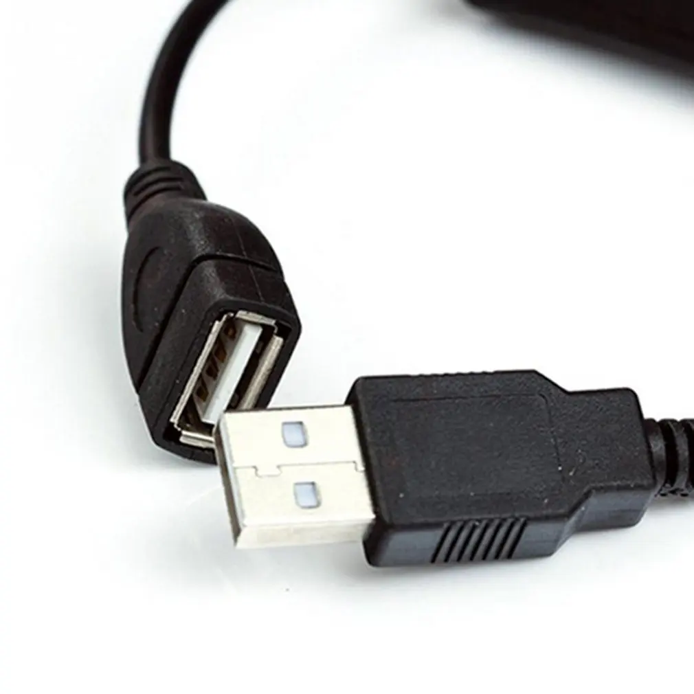 USB-кабель с выключателем Удлинительный штекер-гнездо для USB-лампы вентилятора