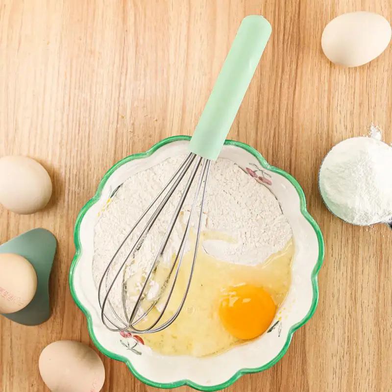 

Manual Whisk 304 Stainless Steel Whisk Cream Stirrer Household Whisk Kitchen Tool Stirrer Cooking Tool Household Goods