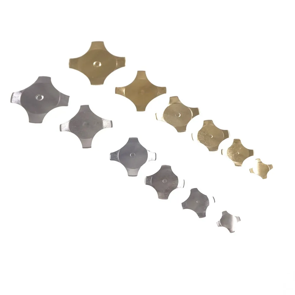 20 шт. металлический купольный переключатель с позолотой диаметр 6 0 8 4 10 12 14 16