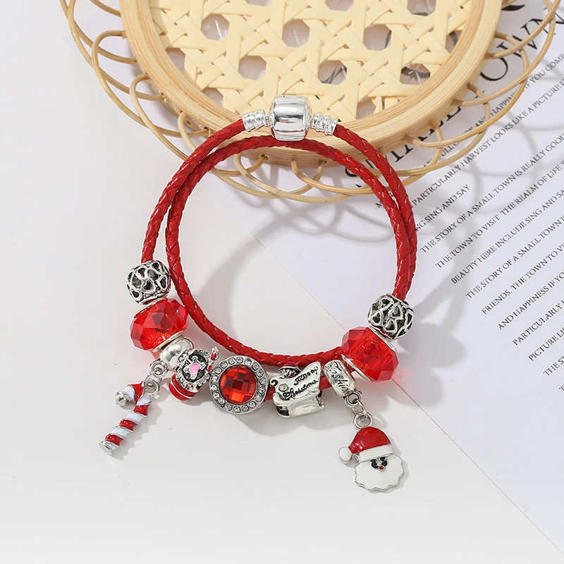 Женский браслет сделай сам Посеребренная цепочка со змеиным плетением амулетный