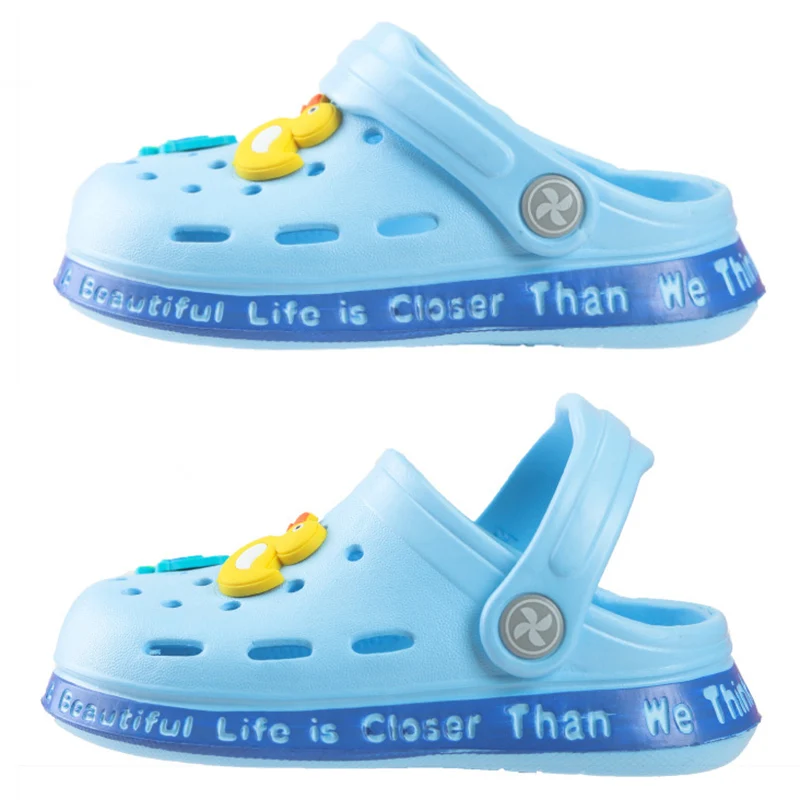 Дети мультфильм EVA Детские садовые сандалии летние для мальчиков и девочек