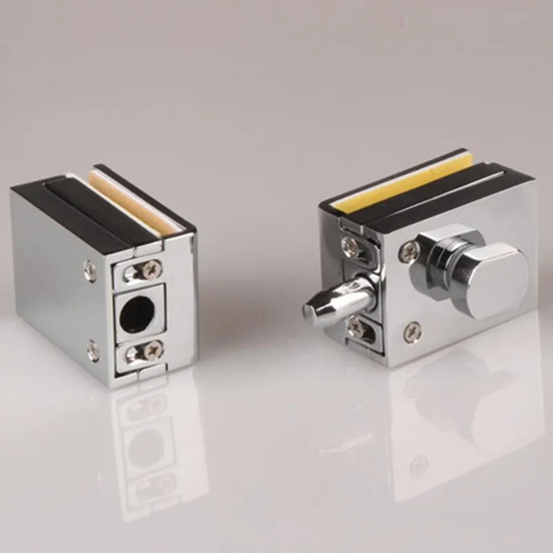 

Роскошный стеклянный дверной замок, замок из цинкового стекла, стеклянный дверной замок для ванной комнаты (DG3428)