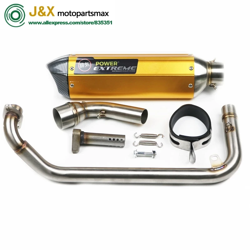 

MSX 125 motorcycle full system for honda MSX 125 M3 MONKEY M3 for HONDA MSX125 2012-2015 with exhaust Slip On