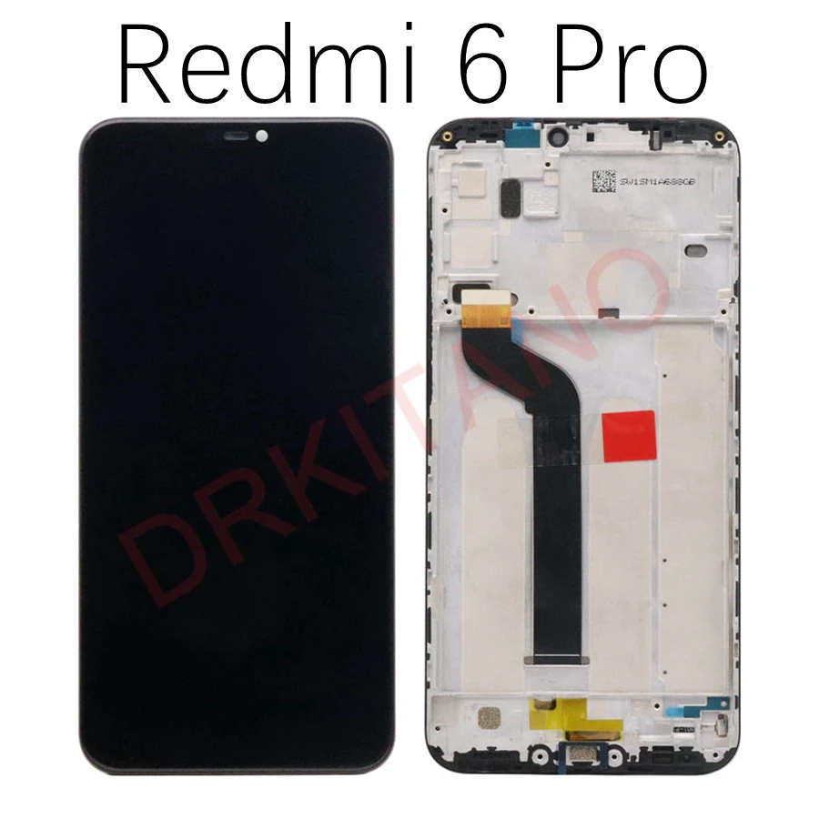Для Xiaomi Redmi 6 6A Note6 Pro ЖК-дисплей с сенсорным экраном дигитайзер для Xiaomi Redmi Note 6 Pro ЖК-экран с заменой рамки