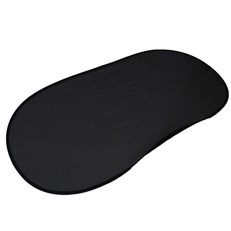 Автомобильный солнцезащитный козырек posbay Черный на присоске для заднего окна