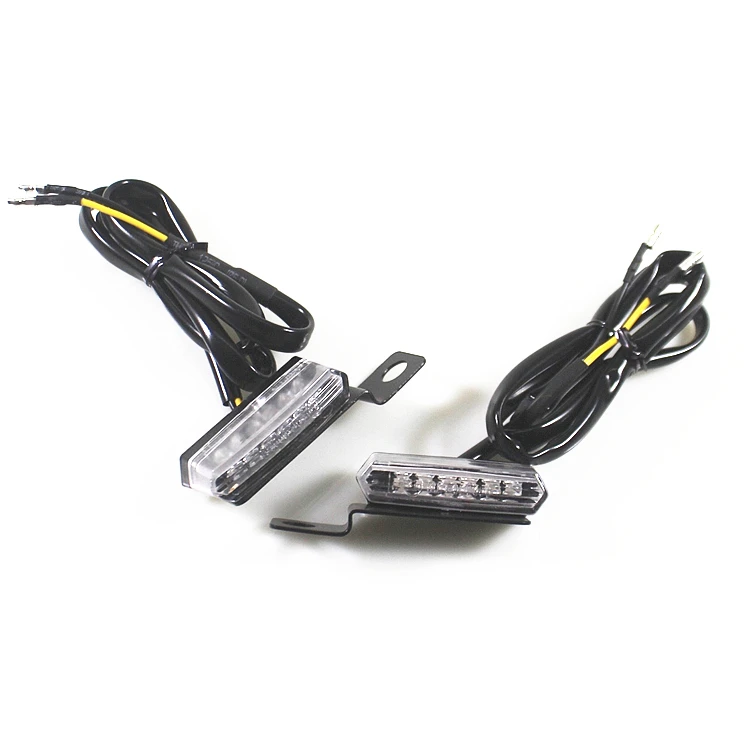 2 шт. светодиодный мини-мотоцикл передний задний указатель поворота