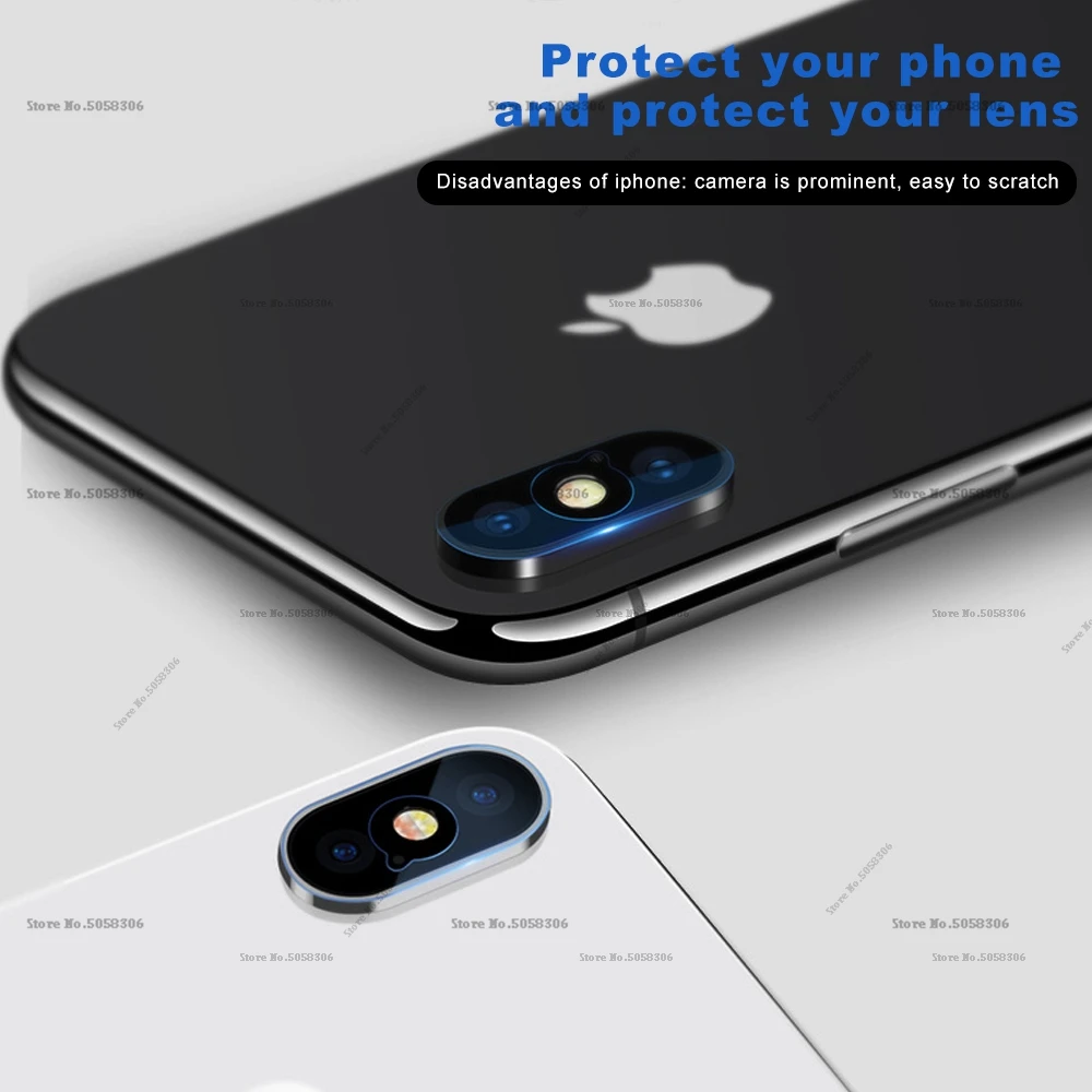 VEVICE Защита от царапин Закаленное стекло HD объектив пленка для iPhone X XS MAX XR 7 8 Plus