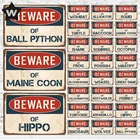 Предупреждение ная металлическая пластина, Остерегайтесь собаки, металлическая табличка под заказ, винтажные настенные художественные наклейки, металлический постер для декора клуба