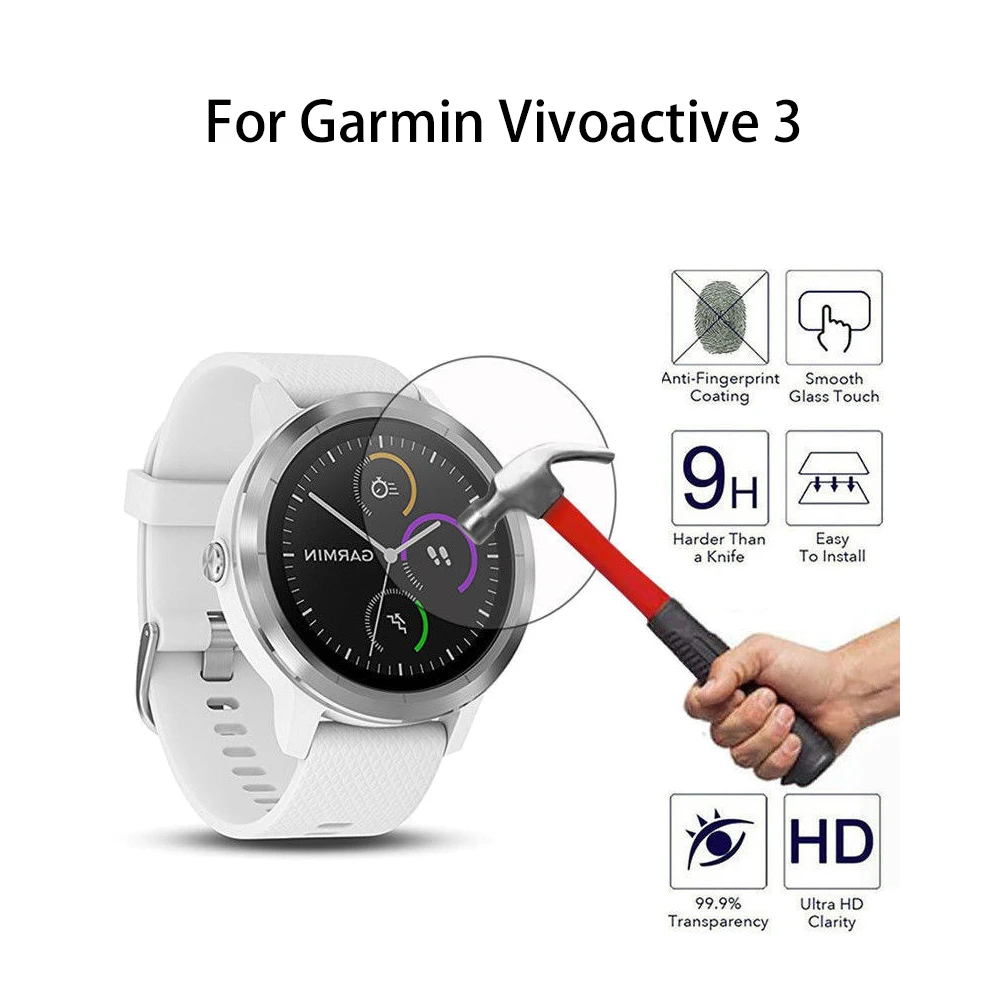 Подходит для смарт часов Garmin Vivoactive 3 Vivoactive3 закаленная пленка защитная