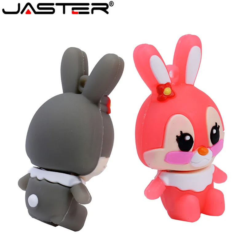 Usb флеш накопитель JASTER с рисунком кролика 4 ГБ 8 16 32 64 ГБ|16gb usb|usb flash drive 4gbthumb |
