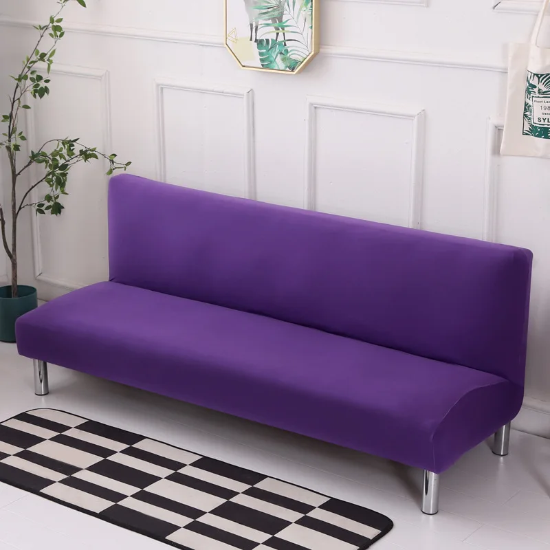 Плотный плюшевый чехол для дивана и кровати полноразмерный без подлокотника