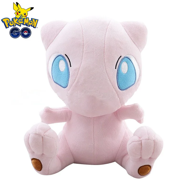 TOMY Аниме Покемон Mew плюшевые игрушки оригинальная плюшевая кукла игра с машинной