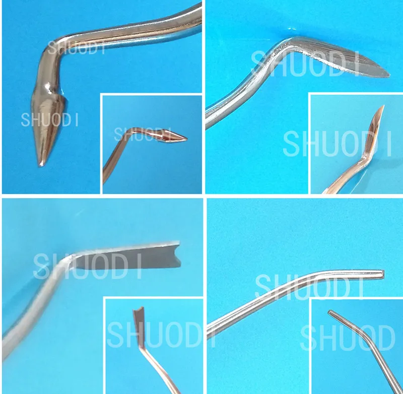 4 Pcs Mixed Двойные концы стоматологический композитный наполнитель шпатель резной инструмент из нержавеющей стали стоматологический инструмент стоматологическое лабораторное оборудование - Цвет: 4 Pcs Mixed