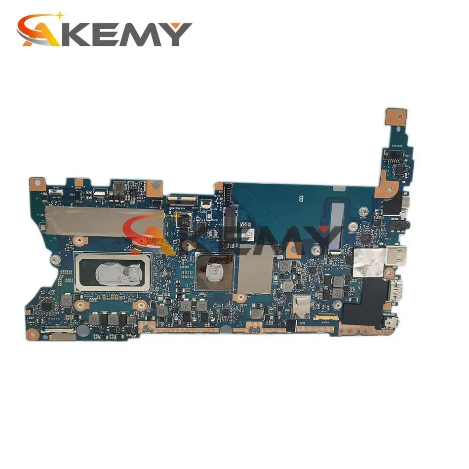 for asus ux461fn ux461f original motherboard mainboard tested 100 ux461fn laptop motherboard with i5 8265u cpu 8gb ram （v2g）gpu free g