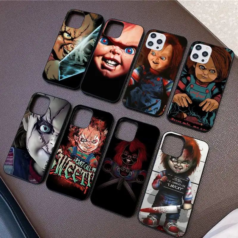 

Charles Lee Ray Chucky Doll Phone Case For iPhone 11 8 7 6 6S Plus X XS MAX 5 5S SE 2020 XR 11 pro DIY capa