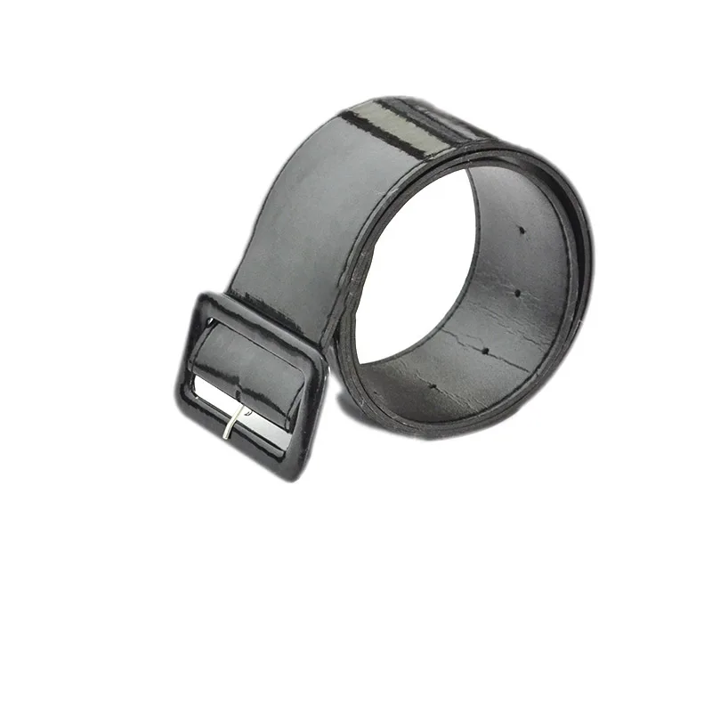 Ремень из искусственной кожи для женщин регулируемый пояс с пряжкой язычком