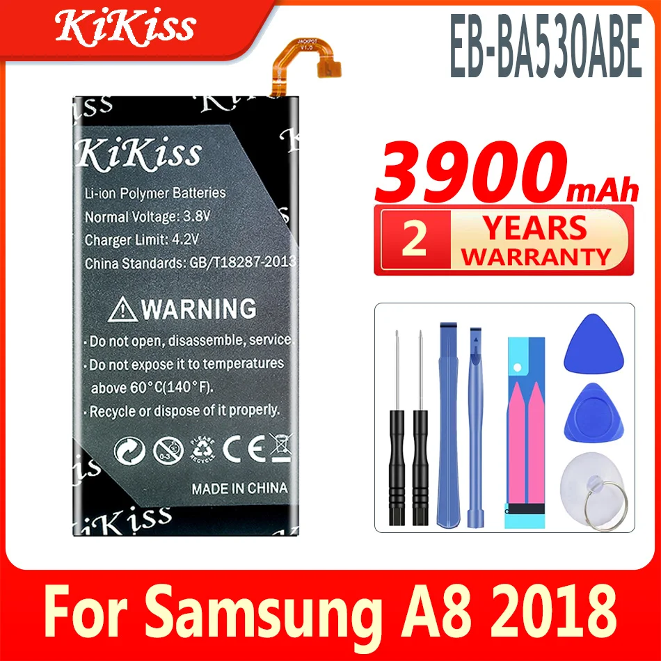 

3900mAh EB-BA530ABE Mobile Phone Replacement Battery For Samsung Galaxy A8 2018 A530 SM-A530 A530F A530N A530K A530L A530S A530W