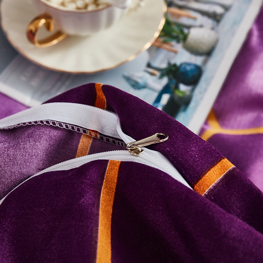 Комплект постельного белья из 2 предметов с геометрическим рисунком | Дом и сад