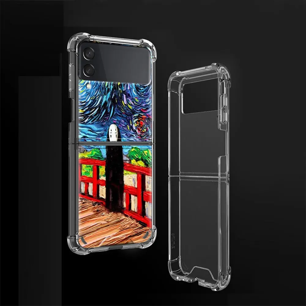 Чехол из ТПУ с подушкой безопасности для Samsung Galaxy Z Flip3 мягкий чехол ZFlip 3