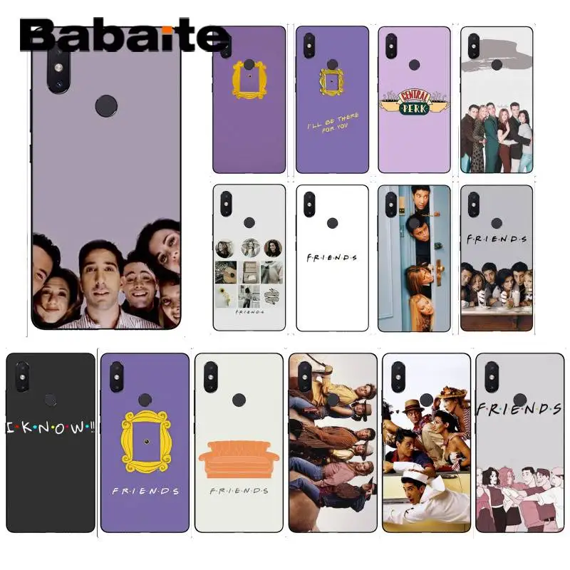 

Babaite Friends TV Show popular funny Phone Cover For xiaomi 6 MIX2 note3 redmiK20 7 xiaomi8 SE redminote4 4X note5 5A