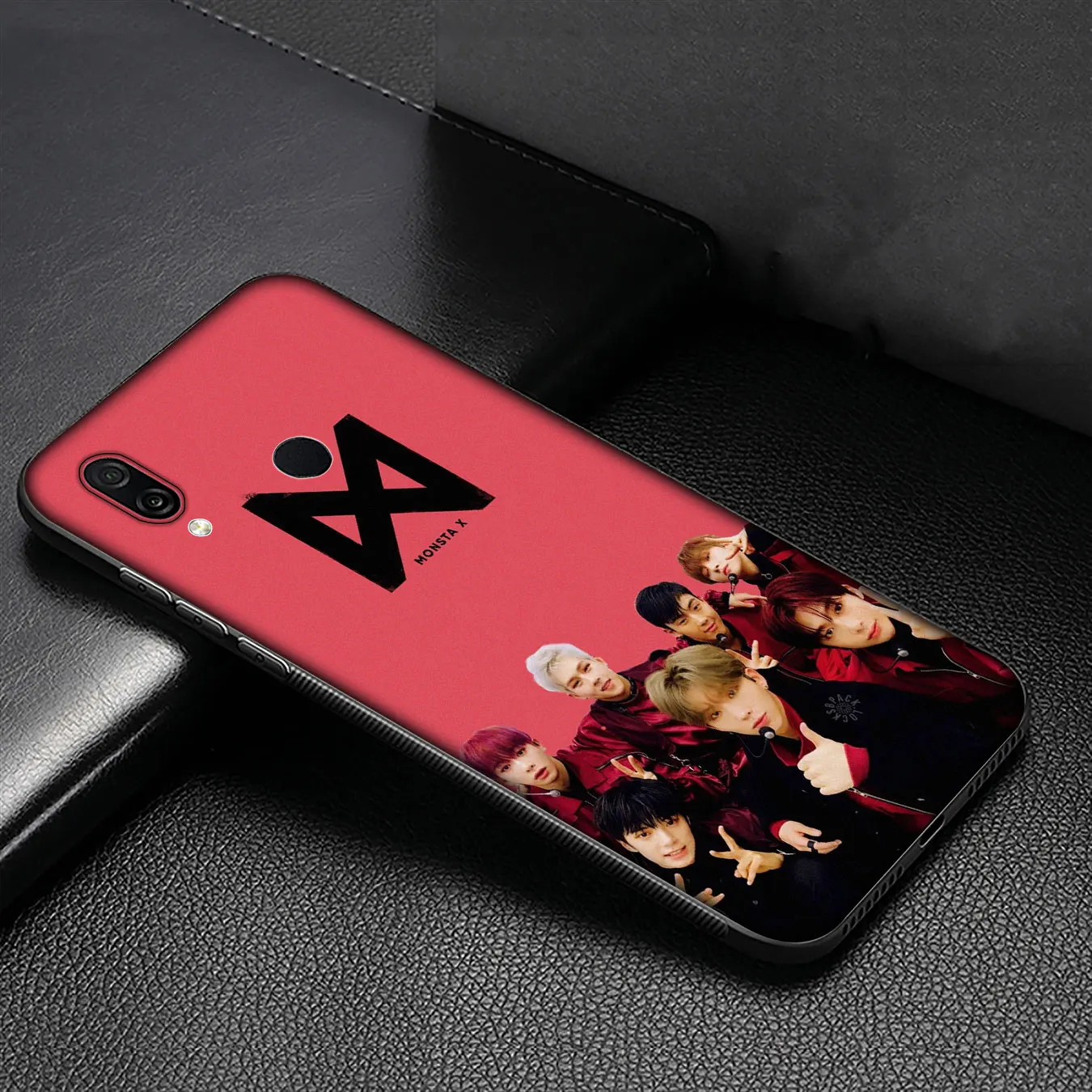 Мягкий чехол MONSTAX Monsta X kpop для Huawei Y9 Y7 Y6 Prime 2019 2018 Honor view 20 8C 8X 8 9 9X 10 Lite 7C 7X 7A Pro |