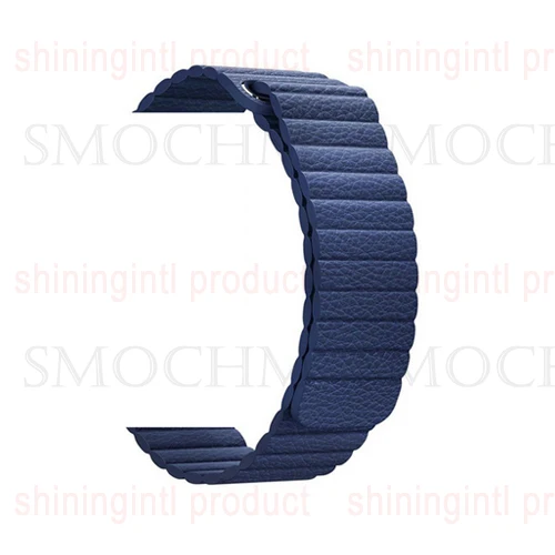 Blue Classic Leather Smochm IWO 10 Bluetooth умные часы серии 1:1 IWO 8 Plus IWO 9 обновленный gps трекер спортивные умные часы для Apple iPhone Android - Цвет: Blue Classic Leather