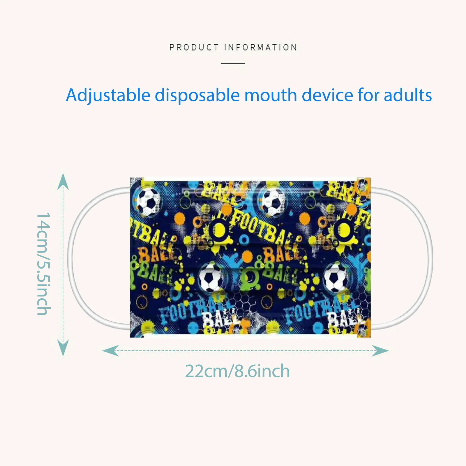 

50/100pcs Kid Mask Lovely Print Children's Mouth Mask Disposable Face Mask 3 Ply Earloop Facemask Anti-dust Pollution Masks