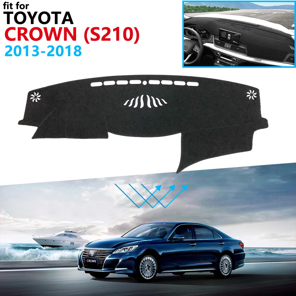 Защитная накладка на приборную панель для Toyota Crown S210 2013 ~ 2018 автомобильные