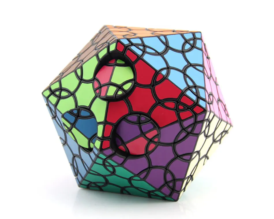 VeryPuzzle Clover Icosahedral D1 волшебный кубик лепесток кривая скорость Твист Головоломка Головоломки Развивающие игрушки для детей