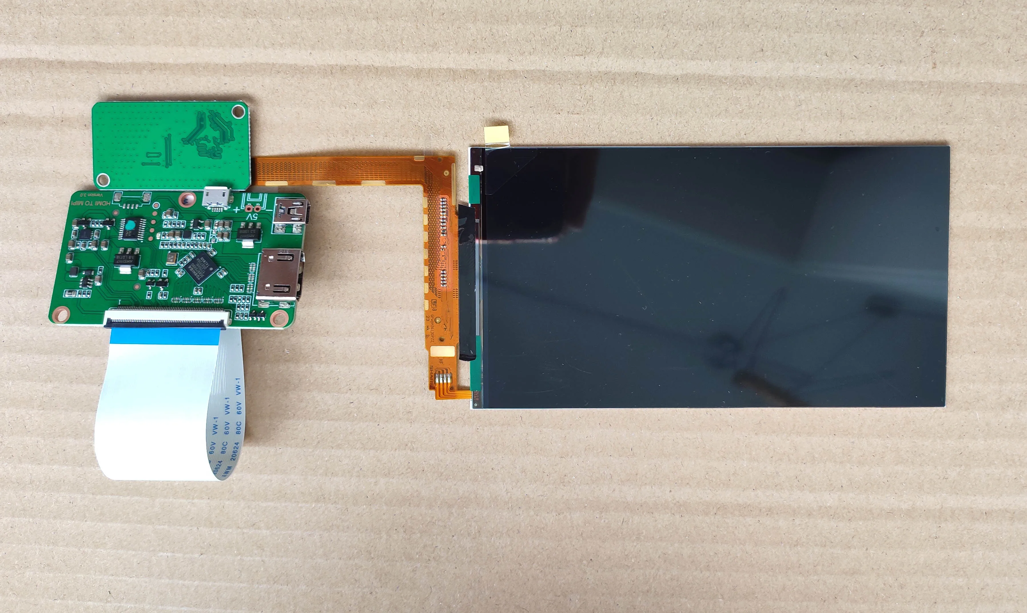 5,5/6 дюймов 2K HDMI ips lcd комплект 1440*2560 MIPI к HDMI дисплей комплект для 3d принтера DIY проектор второй дисплей Raspberry Pi