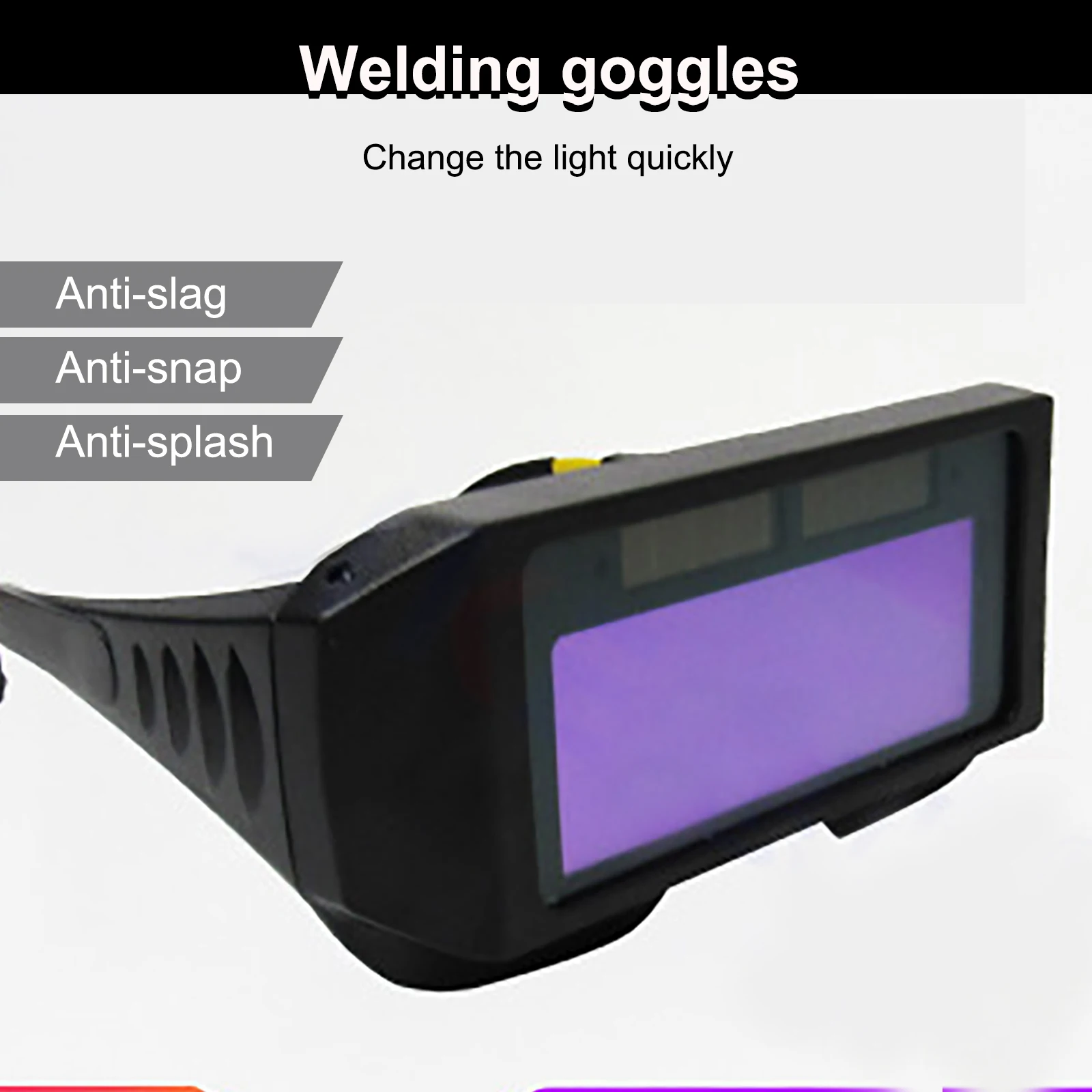 

Automatic Darkening Welding Glasses Welder Anti-glare Protective Goggles Welding Argon Arc Welding Anti-ultraviolet Tools
