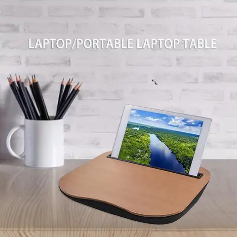 Многофункциональный настольный держатель для ноутбука, портативный компьютерный стол с подставкой для телефона, планшета, для iPad, учебы, ра...