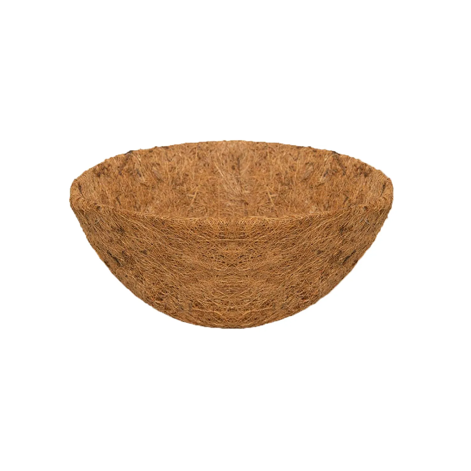 

Round Hanging Basket Coconut Fiber Flower Pot Home Decor Flower Pot Coconut Fiber Planter Insert Replacement Lining Flower Pot