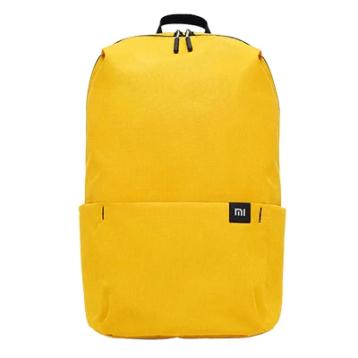 yellow Xiaomi Mi рюкзак 10л вместительный мужской женский городской рюкзак для отдыха маленький размер красочная Спортивная нагрудная сумка на плечо Unise - Цвет: yellow