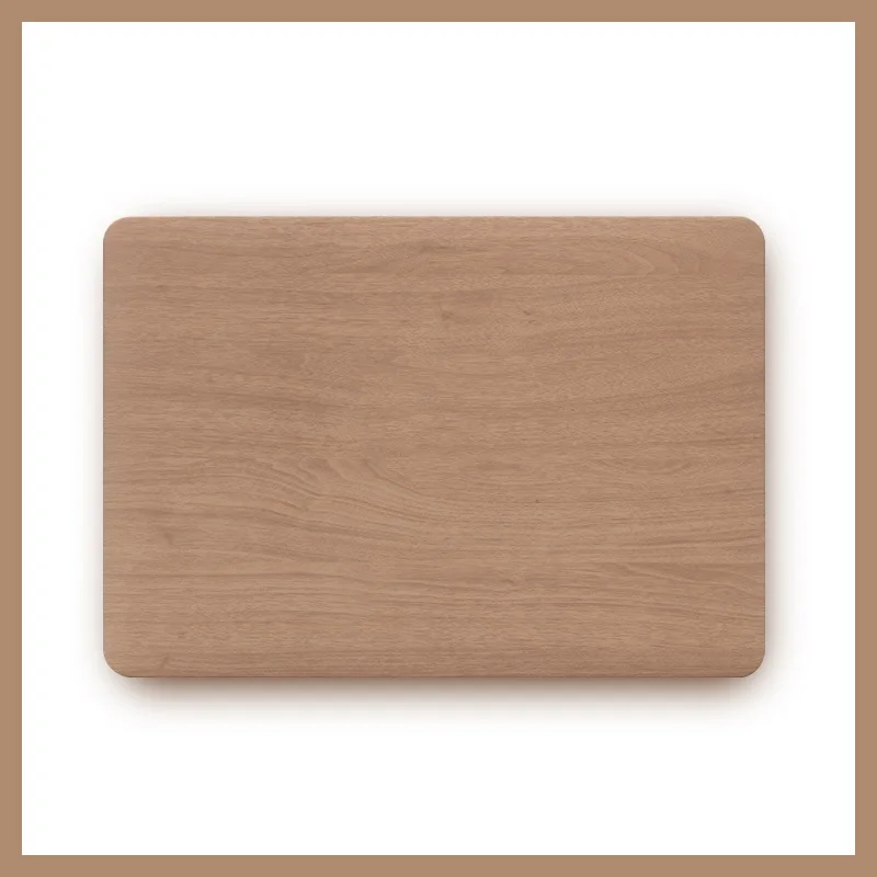 

2021 Wood Grain Fluff Laptop Case Bag For Macbook Air 13 A1466 A1932 Pro 13 A1708 A1989 Air Pro M1 A2337 A2338 Cover Case