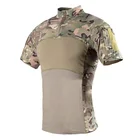 Камуфляжная тактическая рубашка HAN WILD, военная Мужская одежда, боевая рубашка, охотничья одежда, футболка для страйкбола, армейский костюм