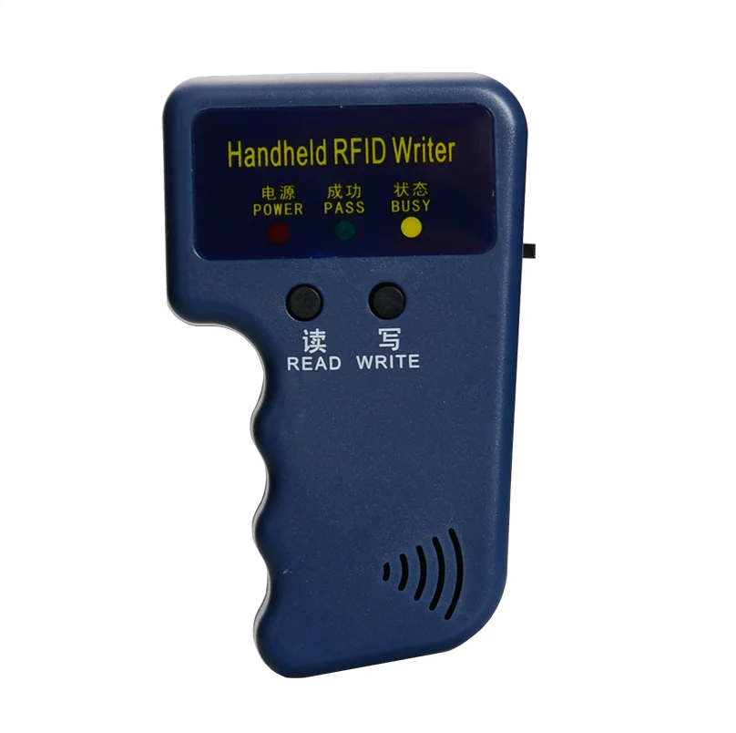 

Handheld 125KHz EM4100 TK4100 RFID Copier Writer Duplicator Programmer Reader EM4305 T5577 Rewritable ID Keyfobs Tags