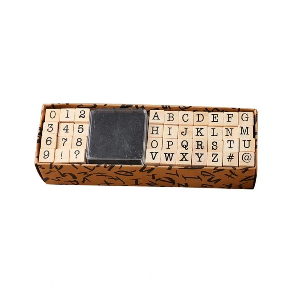 

Multi-purpose Solid Color Creative Typewriter Style DIY Stamp for Letter