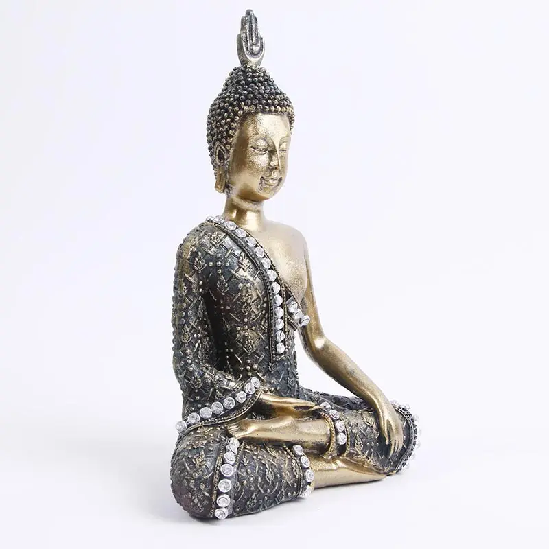 Оптовая продажа статуя Будды украшение для дома статуэтки церкви Миниатюрные