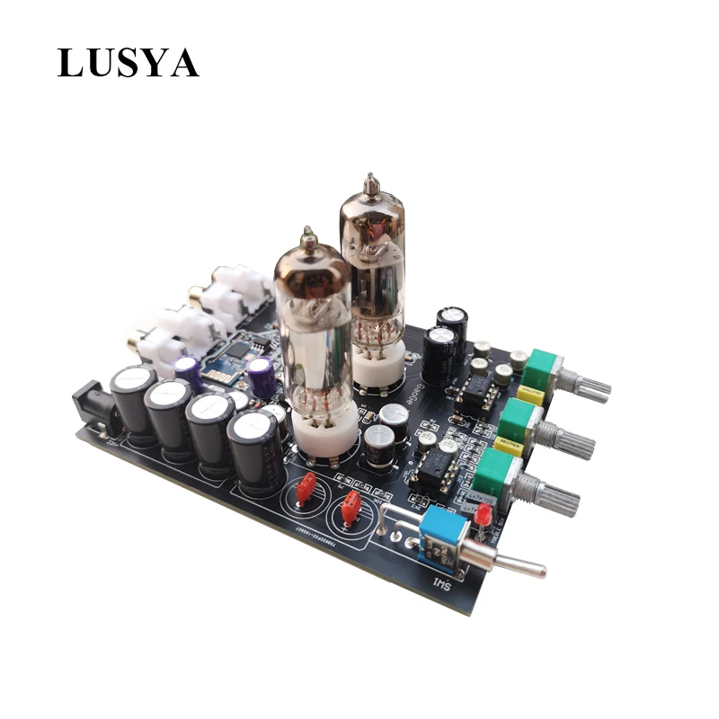 Lusya Hi Fi 6J3 тюбик Bluetooth 5 0 усилитель аудиоплата PCM5102A ЦАП T1032 T1032|Усилители мощности| |