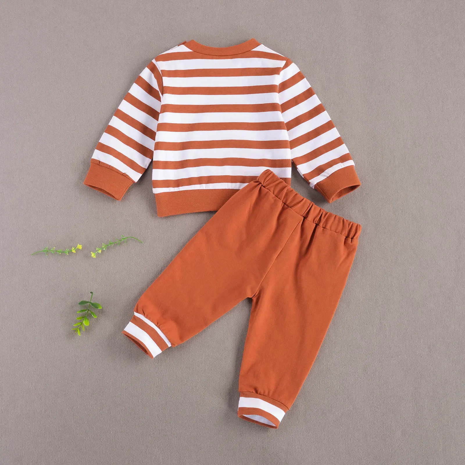 Комплекты одежды FOCUSNORM для новорожденных девочек и мальчиков пуловер с длинным