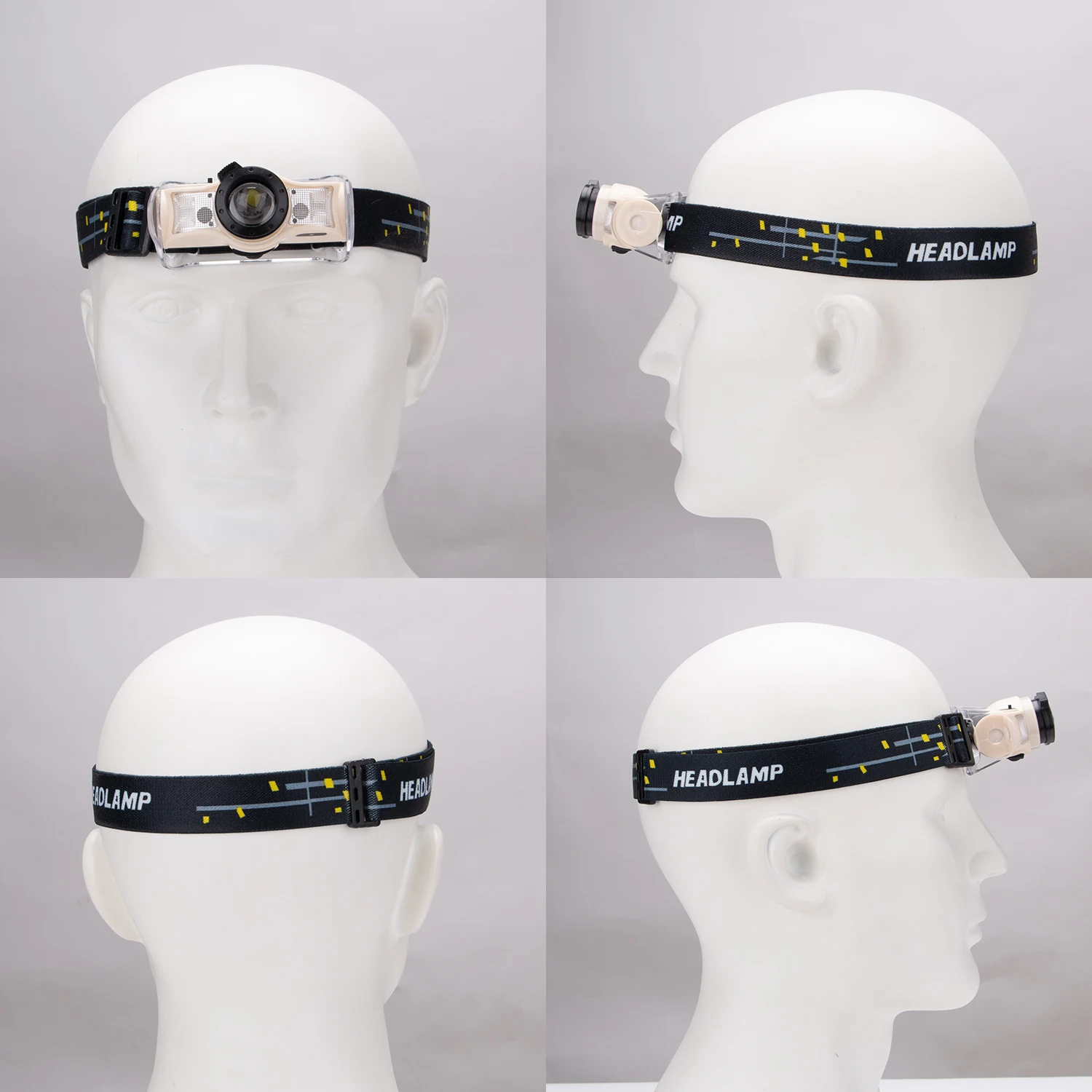 Мощный XML 2 светодиодный фокус фары Перезаряжаемые головной светильник движения