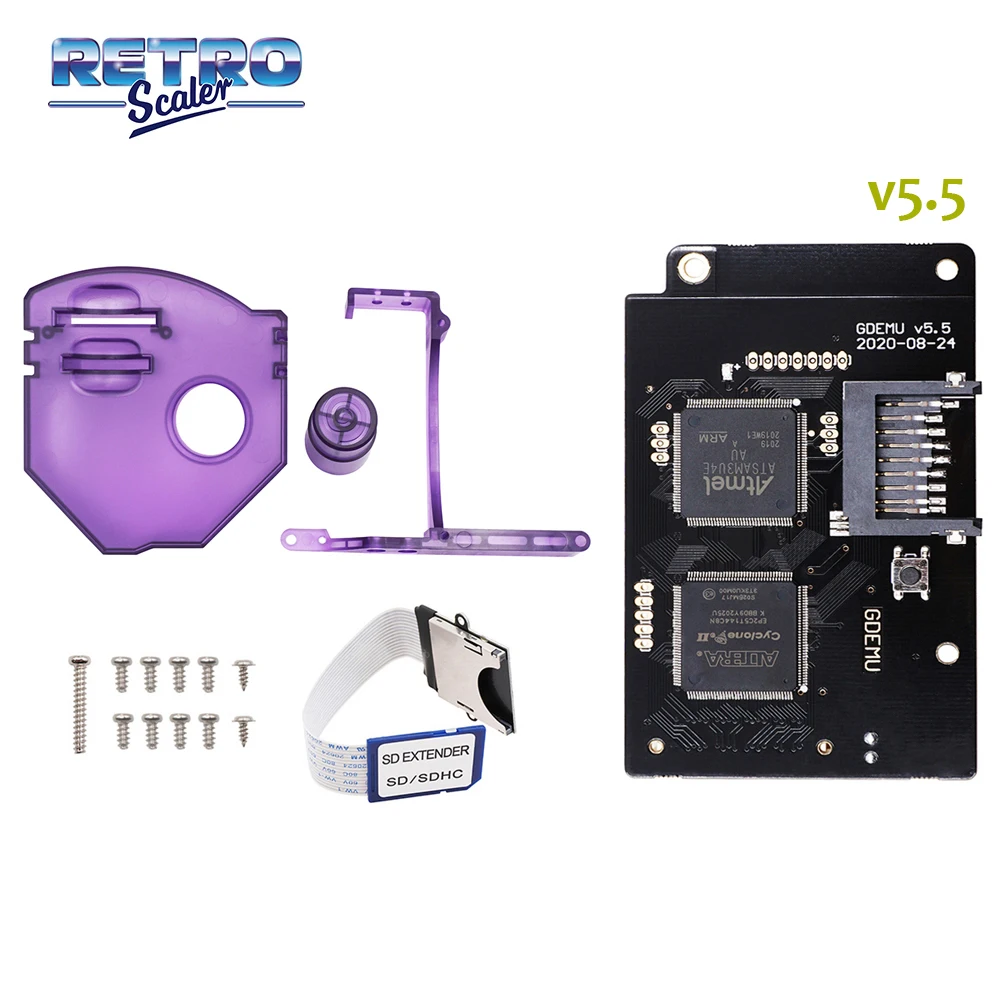 Оптический привод DC V5.5 GDEMU для игровых консолей SEGA и удаленного монтажа SD-карты |