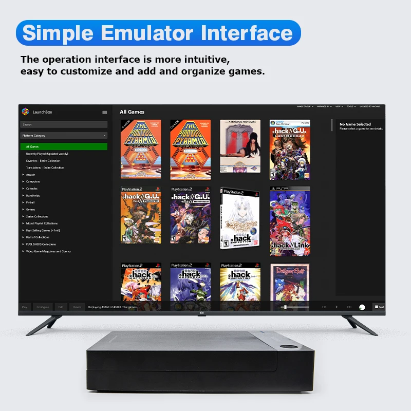 Встроенный жесткий диск 50000 + Ретро-игр для PS3/PS2/PS1/GameCube/SS/N64/WII/NES - купить по